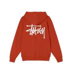 ショッピングstussy メンズ 「STUSSY」 プルオーバーパーカー SMALL レンガ