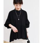 シャツ ブラウス サラックール/UVカットティアードブラウス レディース