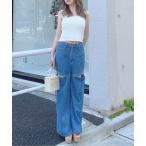 ジーンズ デニム デニムパンツ セパレートデニムパンツ レディース