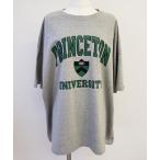 tシャツ ロゴのオーバーフィットサイズ半袖シャツ レディース