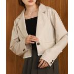 ジャケット テーラードジャケット ショートジャケット レディース