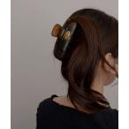ヘアクリップ 「resonance」べっ甲 マット バンスクリップ
