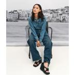 サンダル Toni トニー ノットパッフィーストラップウエッジ レディース