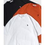 メンズ tシャツ Tシャツ U.S. POLO ASSN./ユーエスポロアッスン ワンポイント刺繍 ビッグシルエット 半袖Tシャツ レディース メンズ