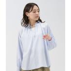 ブラウス シャツ フリル衿ラグラン長袖ブラウス カジュアルシャツ レディース