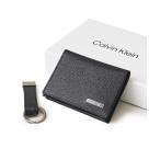 ショッピングカルバンクライン カードケース メンズ 「Calvin Klein/カルバンクライン」Card Case / ワンポイント レザーカードケース(キーストラップ付)