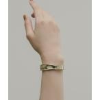 バングル アシンメトリーメタルバングル レディース