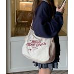 ショルダーバッグ バッグ ショルダーバッグ キャンバス 大容量通学 レディース