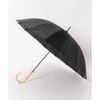 ショッピング傘 傘 「a.depeche:アデペシュ」PD BAMBOO UMBRELLA LONG BK　バンブー 長傘 レディース メンズ