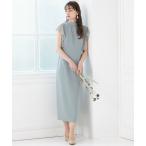 ドレス ラッフルスリーブタイトパーティードレス　結婚式　お呼ばれ　ドレス　20代 30代 40代