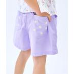 パンツ デイジー・ハート刺繍ショートパンツ キッズ 子供服 女の子