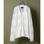  кардиган SEE THROUGH STRIPED SUMMER KNIT CARDIGAN / прозрачный Shadow окантовка вязаный кардиган 