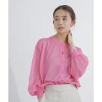 カーディガン シアーボリュームカーディガン レディース