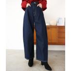  широкий брюки джинсы Denim Denim брюки машина b линия брюки женский 
