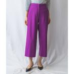 パンツ 「NARACAMICIE」カラーガウチョパンツ レディース