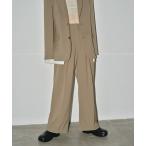  брюки из твила Doubletuck Smooth Trousers женский 