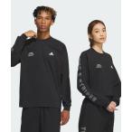 ショッピングadidas tシャツ tシャツ Tシャツ メンズ ワーディング ルーズフィット ヘビーシングルジャージー 長袖Tシャツ / ロンT / アディダス adidas