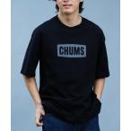 ショッピングチャムス tシャツ Tシャツ メンズ CHUMS/チャムス 半袖Tシャツ ボックスシルエット ヘビーウェイト CH01-2271