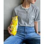 tシャツ Tシャツ 「FRED PERRY/フレッドペリー」 ツインティップライン ワンポイント刺繍ロゴTシャツ レディース メンズ