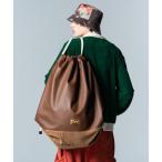 ショッピングナップサック バッグ ウエストポーチ メンズ Synth Leather Knapsack / シンセレザーナップサック