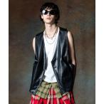 ショッピングタンクトップ メンズ タンクトップ メンズ Grunge Layered Tank Top / グランジレイヤードタンクトップ