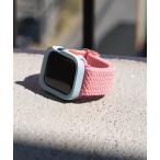 ショッピングアップルウォッチ カバー メンズ zandy ズィーアンドワイ Apple Watch ケース＆ベルトセット マットタイプ「スクエアソフトフレーム」 アップルウォッチカバー＆