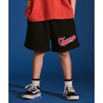 パンツ 「PAIRMANON STREET」裏毛 刺繍 ワッペン ショーツ ハーフ パンツ キッズ 子供服 男の子 女の子