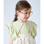 tシャツ おおきいフリル衿のパフスリーブプルオーバー キッズ 子供服 女の子