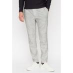 スラックス HIGH STREET∴トリコットメッシュメランジイージーパンツ メンズ