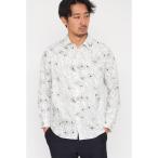 ショッピングHIGH シャツ HIGH STREET∴ラインフラワープリントシャツ メンズ