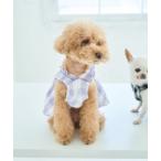 犬 服 「DOG」ギンガムチェック柄ワンピース
