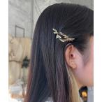 ヘアピン ミモザとオリーブのヘアピン