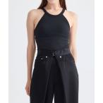 タンクトップ ノースリーブ 「HAKUJI/ハクジ」Twist cotton bra TT/ツイストコットンブラタンクトップ/ブラトップ レディース