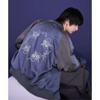 スカジャン 薔薇刺繍スカジャン メンズ レディース