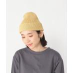 ニット帽 ニットキャップ リネン混ワッチ レディース