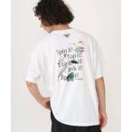 tシャツ Tシャツ メンズ バーンノベルグラフィックショートスリーブティー