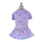 犬 服 EDWIN/スプリンクルロゴTシャツワンピ