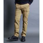 カーゴパンツ CTN SHAGGY STRETCH TIGHT CARGO PANTS#_コットン シャギー  ストレッチ タイトカーゴパンツ メンズ