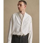 シャツ コンフォートリラックスバンドカラーシャツ メンズ