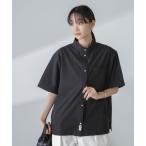 ブラウス シャツ スタンドカラーシャツ 多機能軽量ストレッチ-SHELTECH（セットアップ可） レディース