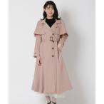 トレンチコート コート ケープトレンチコート レディース