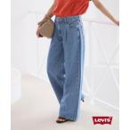 ショッピングリーバイス パンツ レディース 「LEVI’S/リーバイス」BAGGY DAD WIDE LEG：デニム