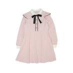 ワンピース PINKHUNT ピンクハント リボン付き肩フリル ワンピース 9309K キッズ 子供服 女の子