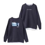 メンズ tシャツ Tシャツ EVANGELION エヴァンゲリオン ポンチ素材 プリントクルー長袖Tシャツ