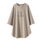 チュニック 「E/A」ひんやり!ロゴチュニック