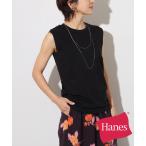 ショッピングfit tシャツ Tシャツ レディース 「Hanes / ヘインズ」RE JAPAN FIT FOR HER スリーブレスTシャツ