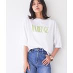 tシャツ Tシャツ レディース MAREUGE”ロゴプリントT-shirt