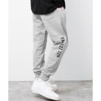 パンツ 「裏毛」切替ロゴスウェットパンツ キッズ 子供服 男の子