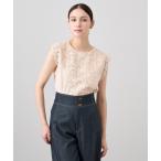 ニット セーター レースレイヤードニット プルオーバー レディース