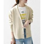 ジャケット テーラードジャケット 「WEB限定」SHIPS any_「手洗い可能」テーラード ニット カーディガン ジャケット レディース